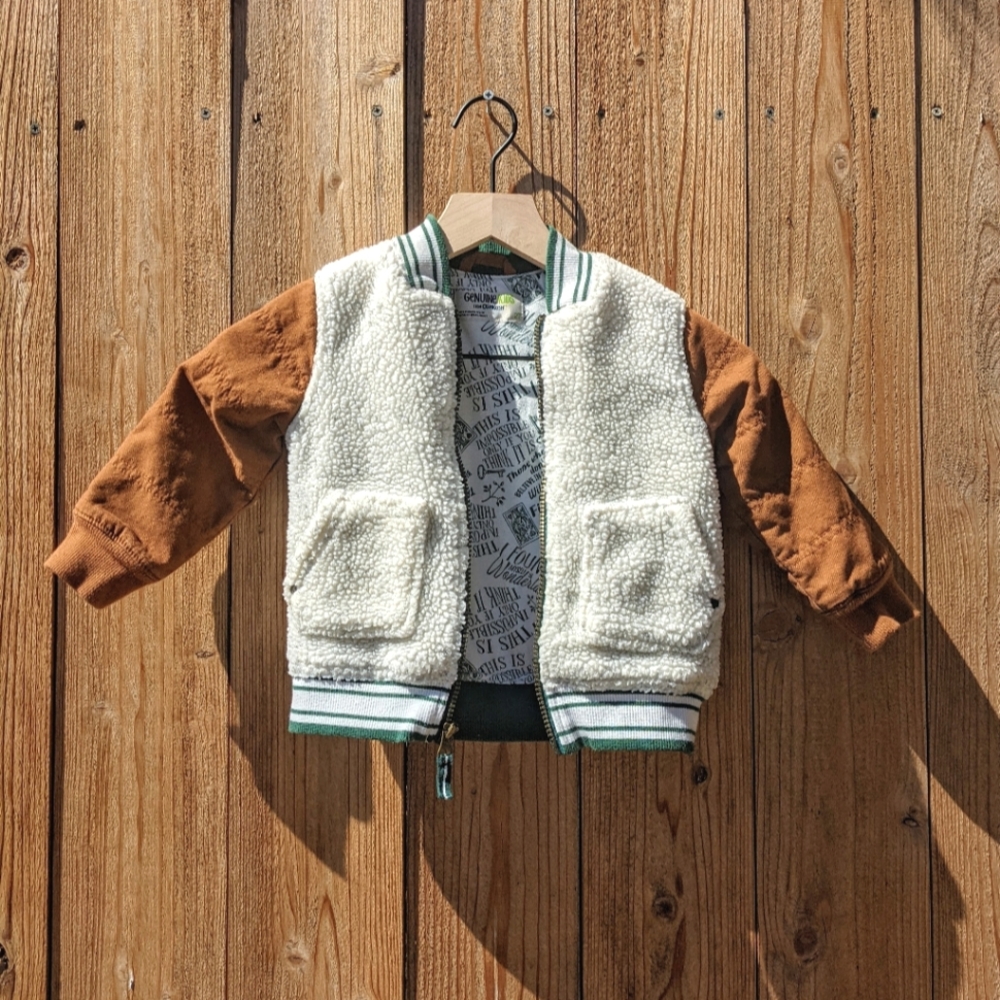 OshKosh B'osh Sherpa Mix Texture Jacket